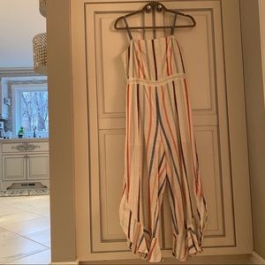 Anthropologie jumpsuit with wide leg bottom Sz S